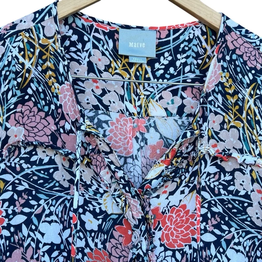 Maeve | Floral Blouse | S - Picture 4 of 12